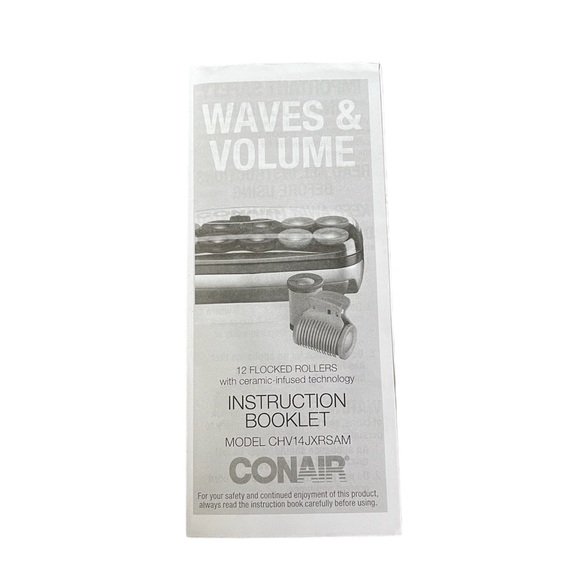 NWT Conair Waves & Volume Gently Heat Velvet Heat Rollers for Hair - Picture 8 of 8